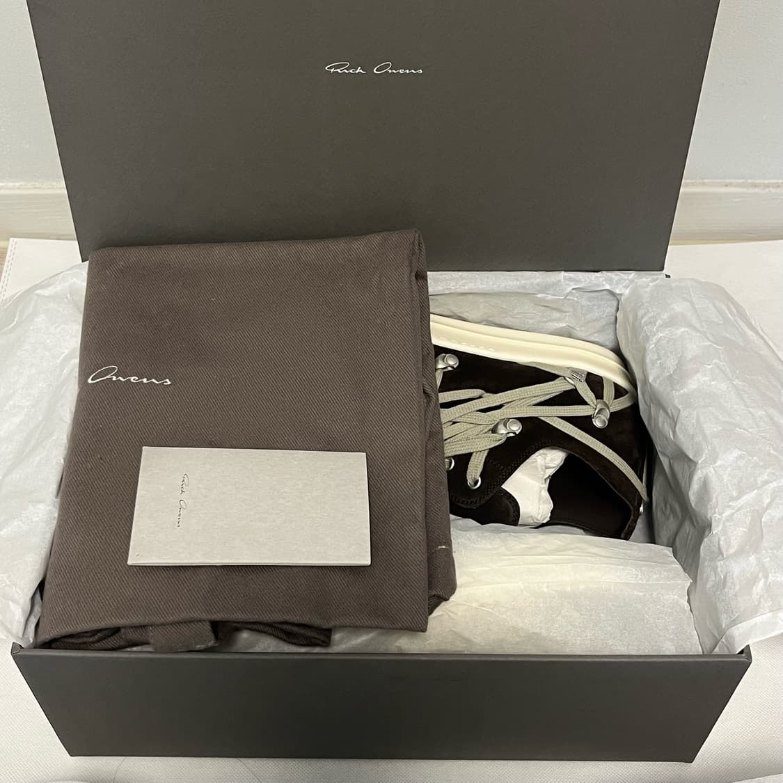 [43,44]릭오웬스 25ss 메가레이스 스니커즈/브라운 상품이미지6