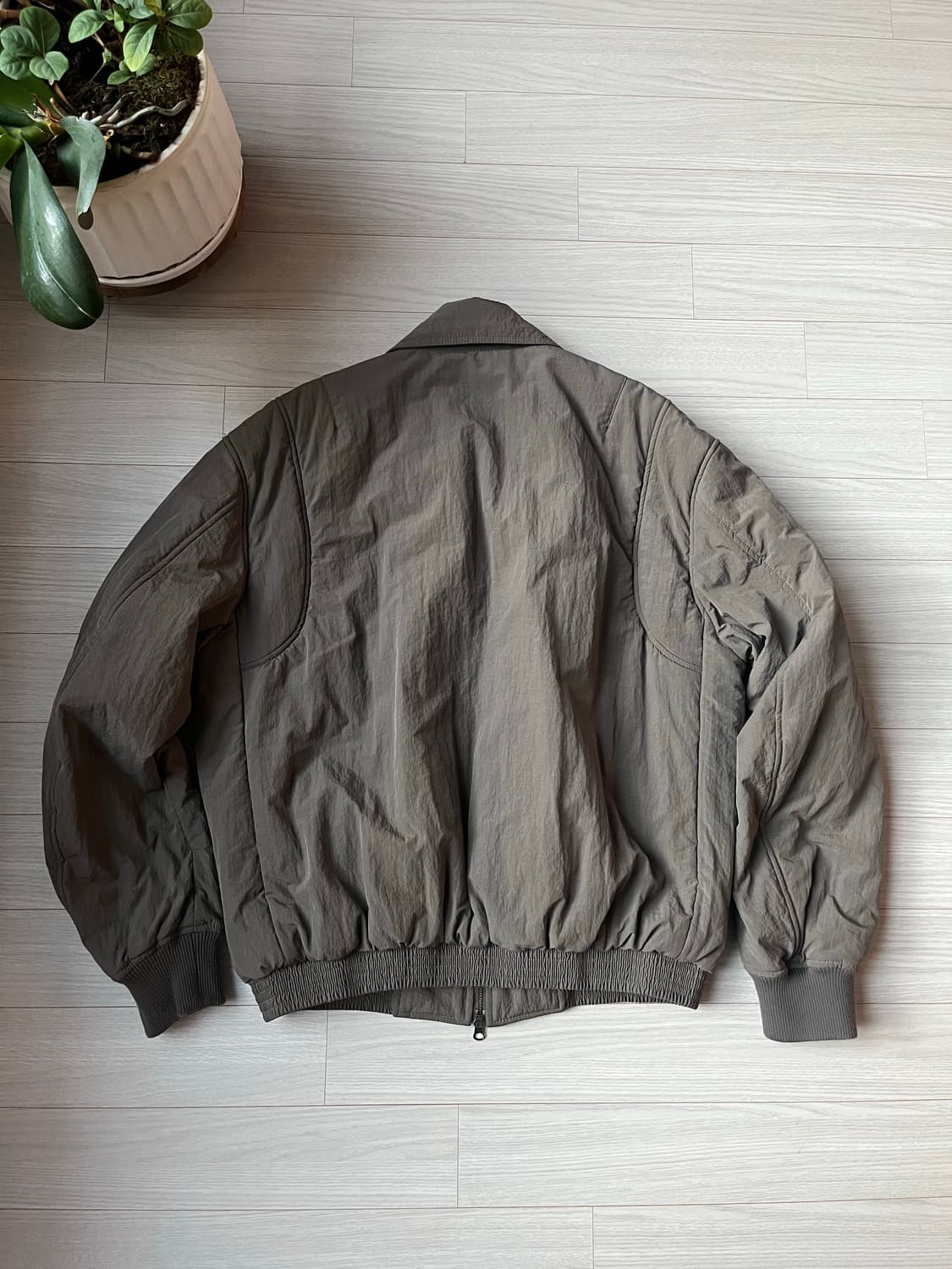 Solid Pocket MA-1_brown 상품이미지4