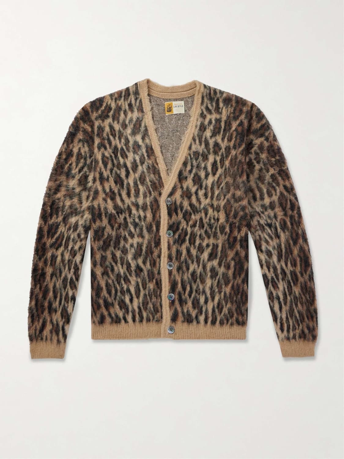 세인트 미카엘 모헤어 레오파드 가디건 상품이미지4