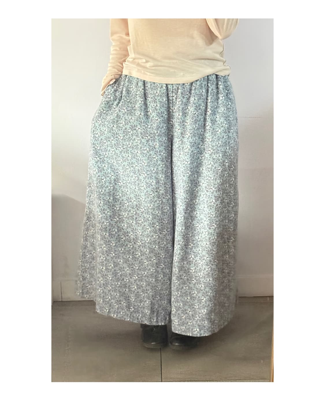 사만사모스모스 와이드팬츠 치마바지 이누야샤바지  상품이미지1