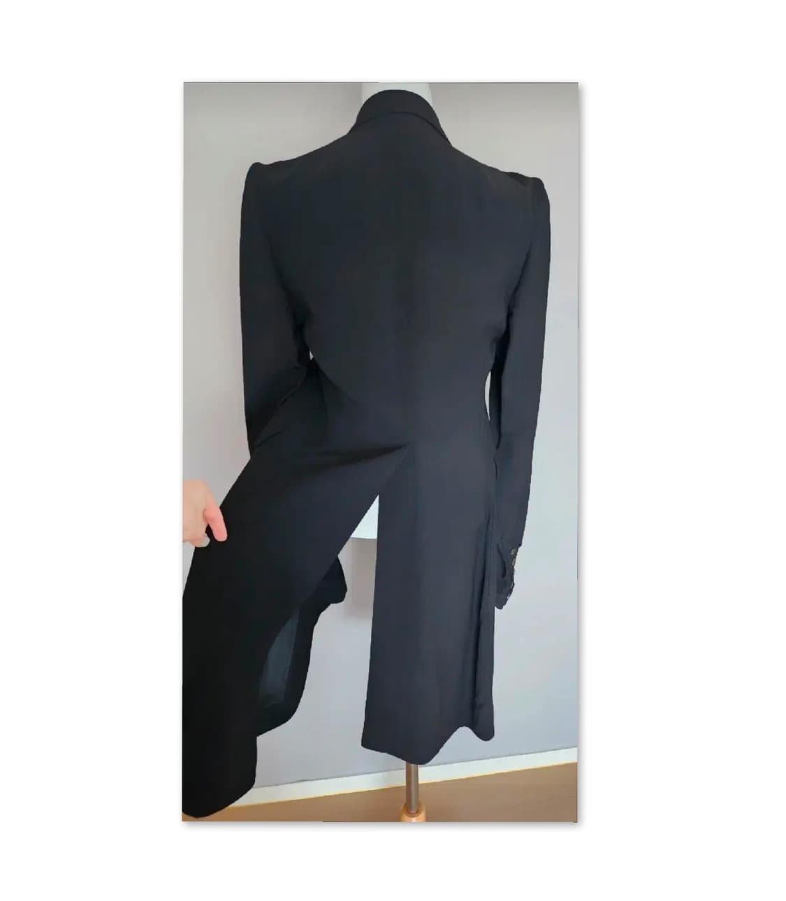 RICK OWENS(릭오웬스) 블랙 롱 자켓 상품이미지4