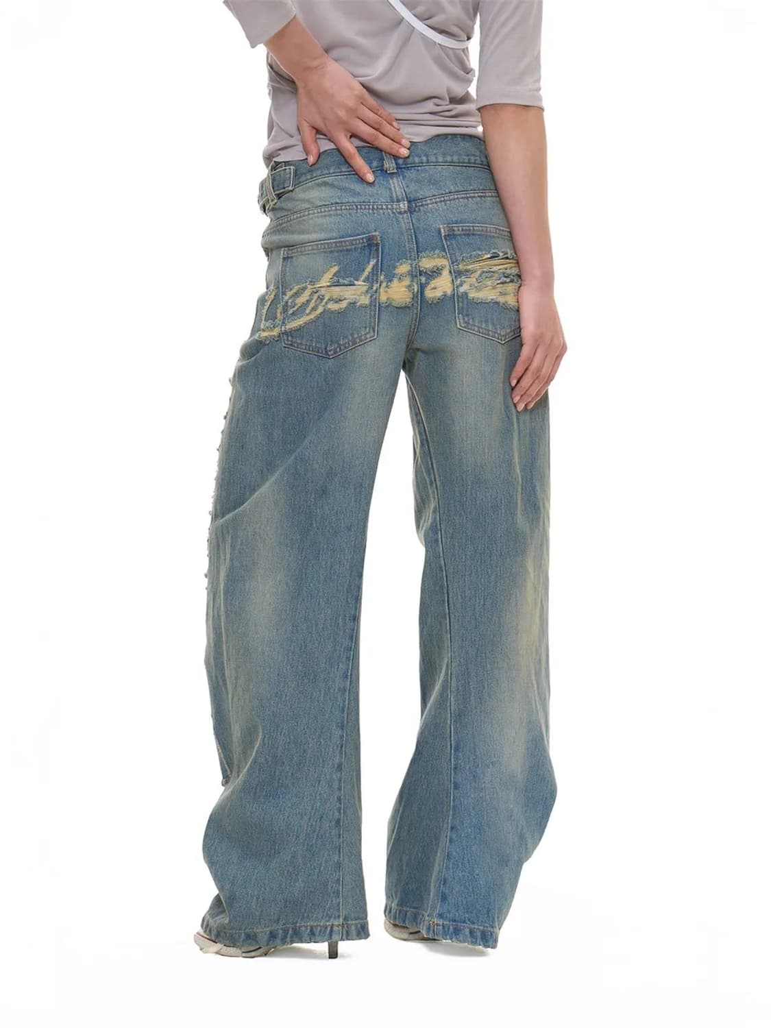 2000아카이브스 ADDICTED DENIM (Vintage Blue)  상품이미지2