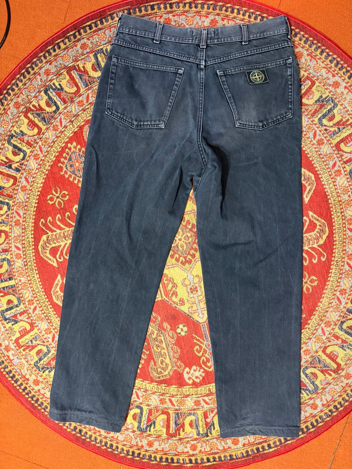 스톤아일랜드 90s 그린엣지 데님 청바지 상품이미지1