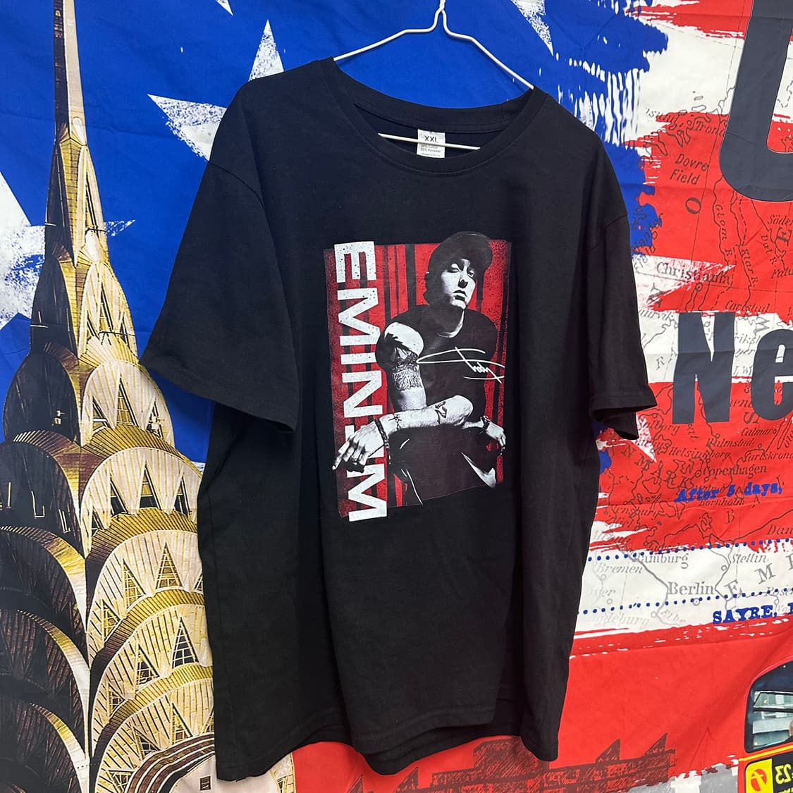 s급 빈티지 에미넴 오버핏 티셔츠 2XL110 상품이미지3