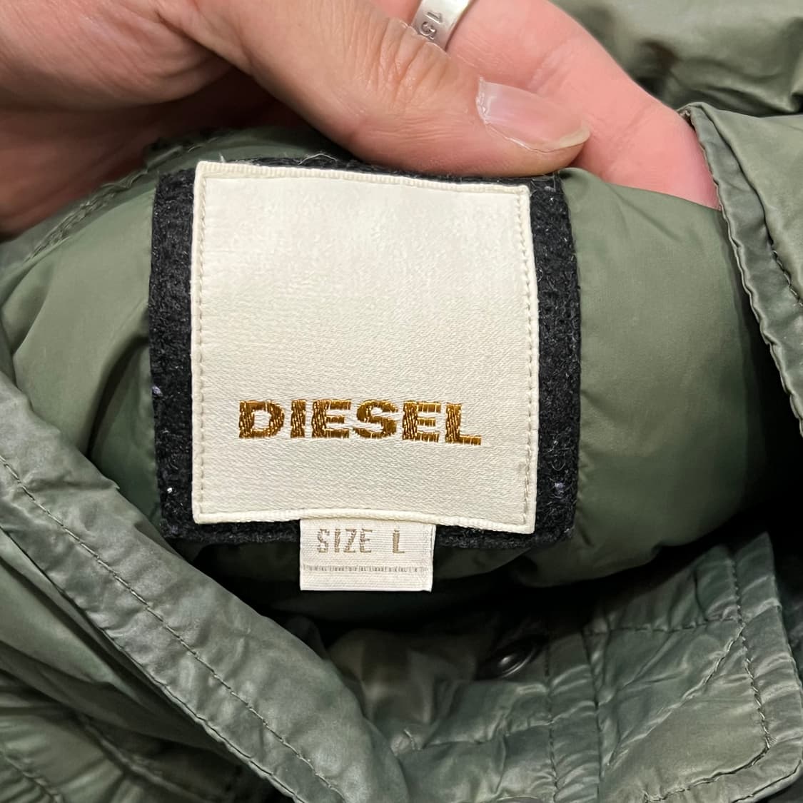  디젤 워크 후드 패딩 y14546 상품이미지6