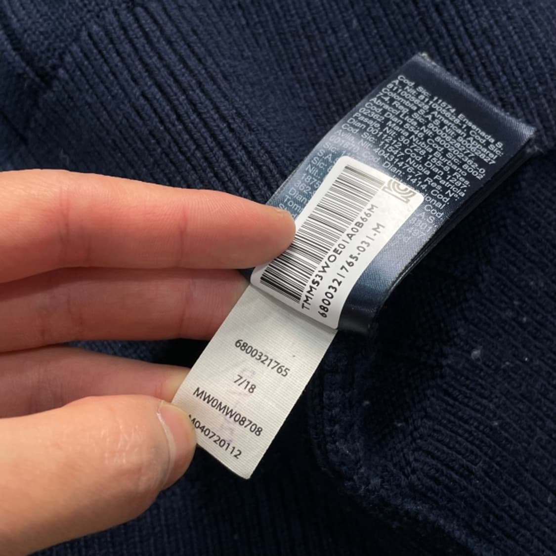 95 타미힐피거 꽈배기 니트 상품이미지4