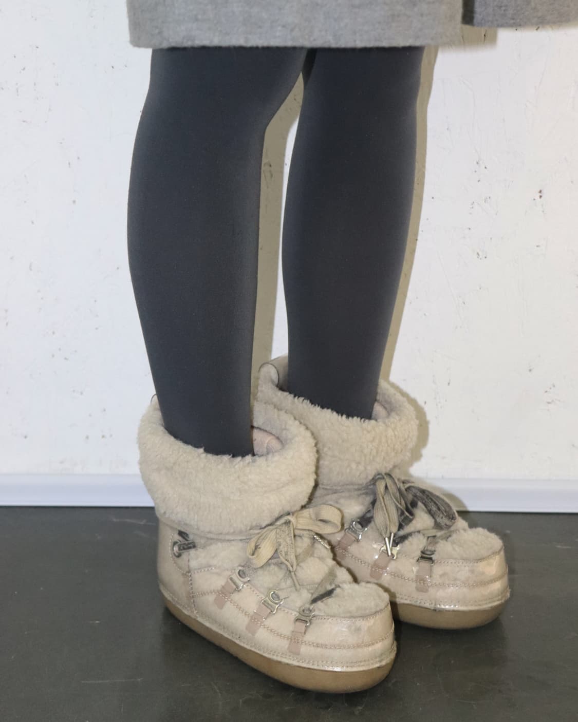 MM6 16AW 스키 부츠 화이트 상품이미지1