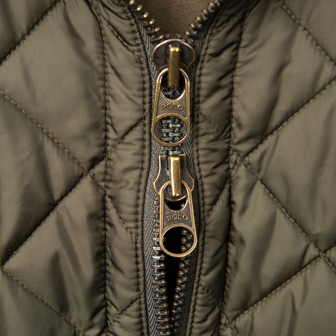 [M] 폴로 랄프로렌 퀼팅 / 퀼티드 자켓 올리브 MO-2398  상품이미지5