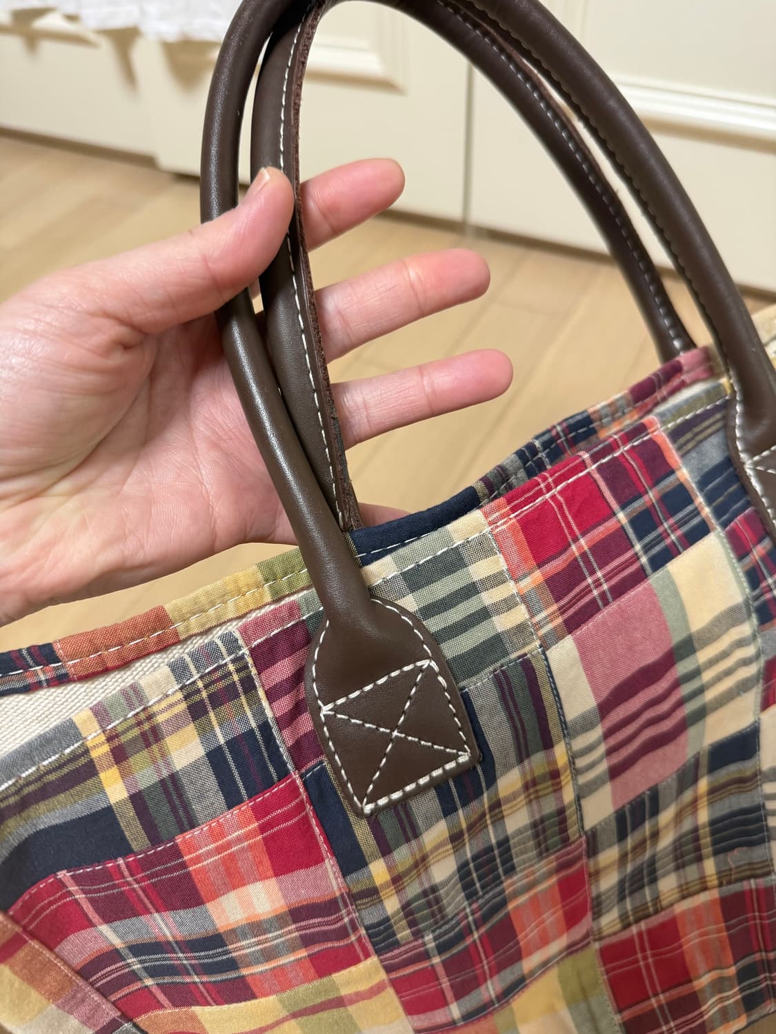 LL BEAN 엘엘빈 패치워크 토트백 상품이미지7