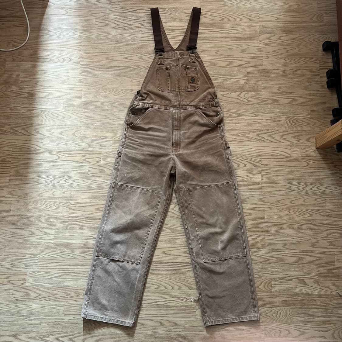 [CARHARTT] 칼하트 브라운 오버롤 상품이미지2