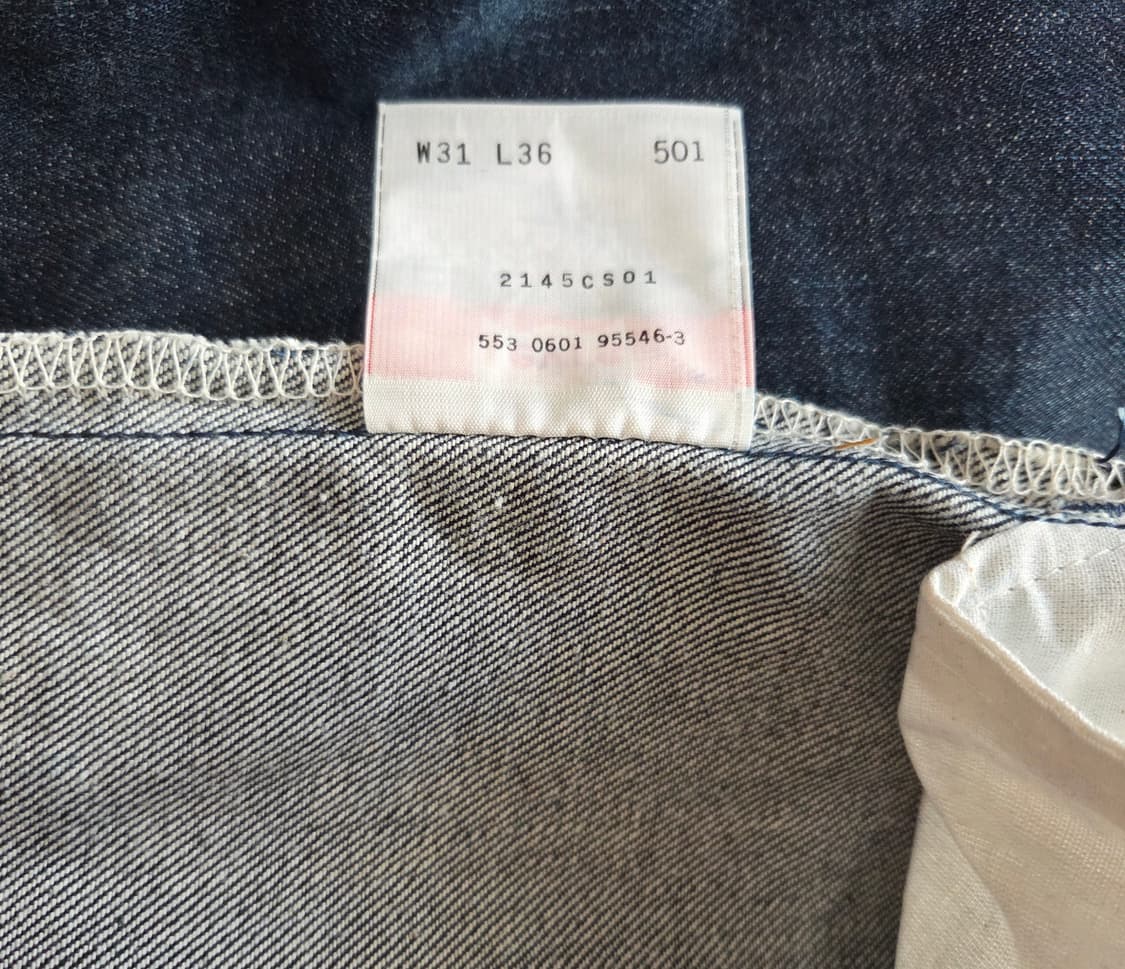 00s USA 리바이스 501xx w31 상품이미지3