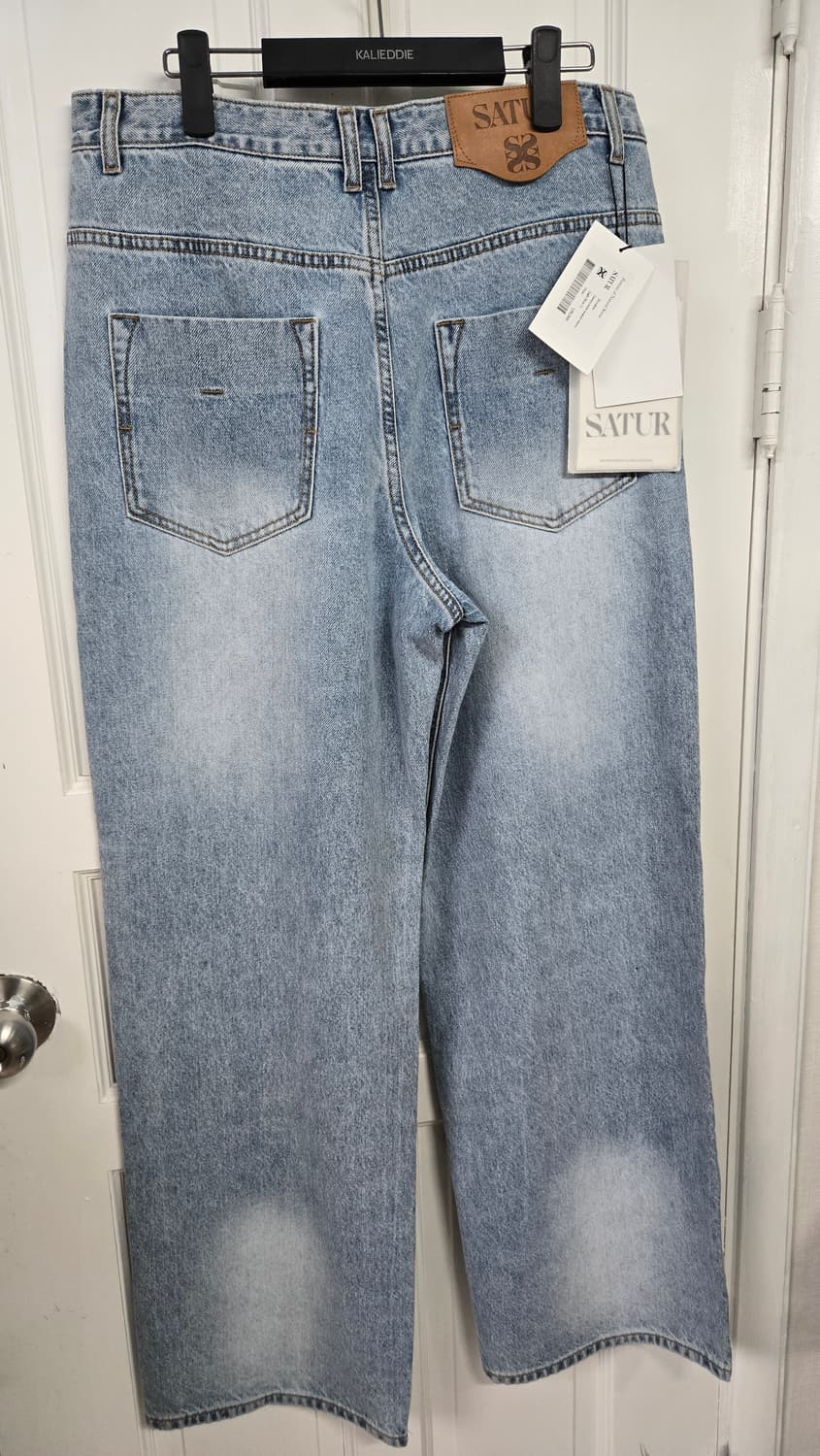 새상품)세터 브루클린 뉴트로 와이드 데님팬츠 L 상품이미지2