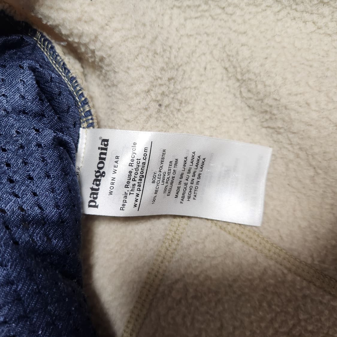 [정품] Patagonia 클래식 레트로 플리스 자켓 (M) 상품이미지4