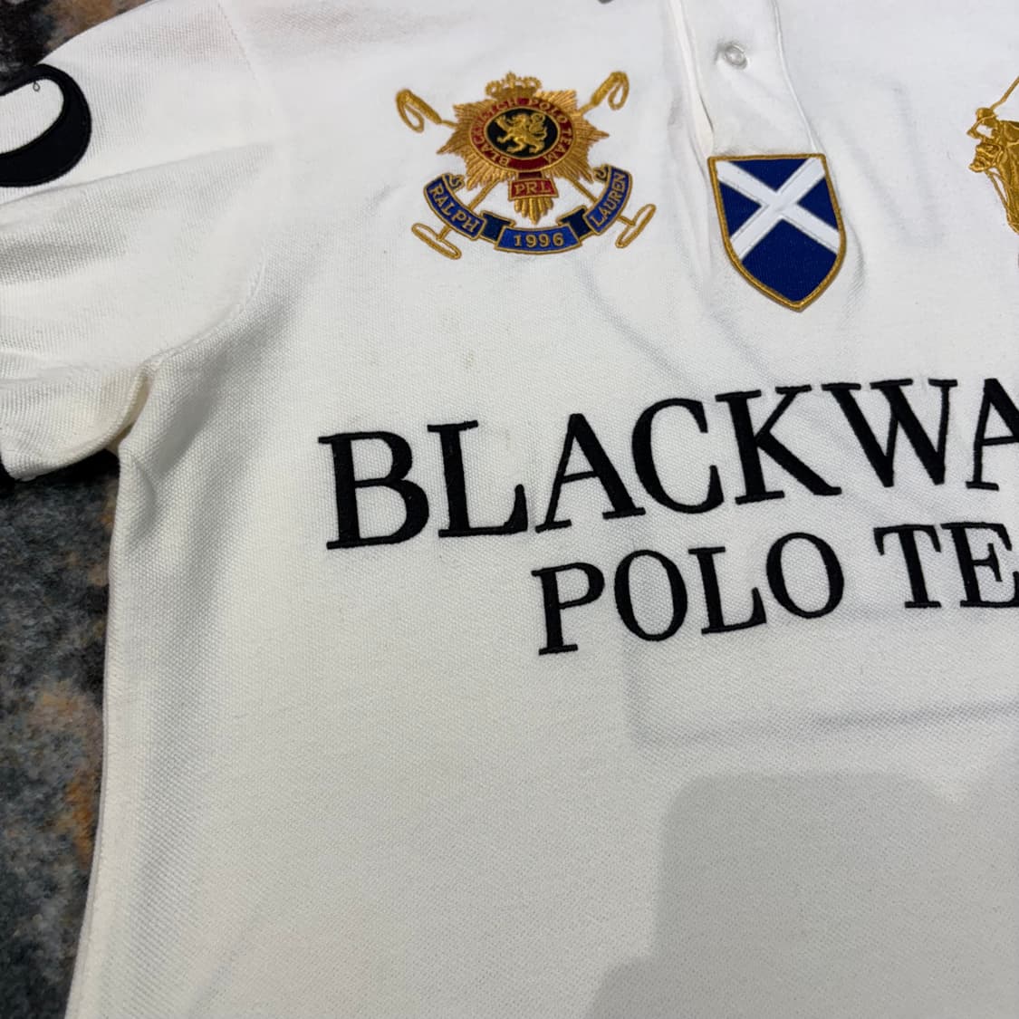 폴로 랄프로랜 블랙워치 폴로 팀 카라티셔츠 상품이미지4