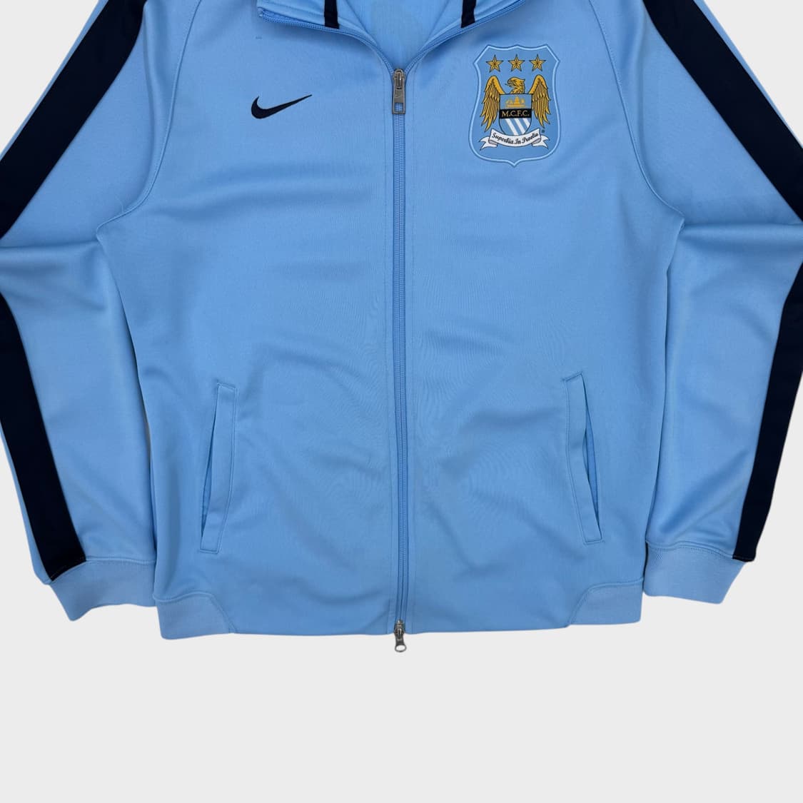 14-15 나이키 맨체스터 시티 N98 어센틱 트랙 자켓 상품이미지4