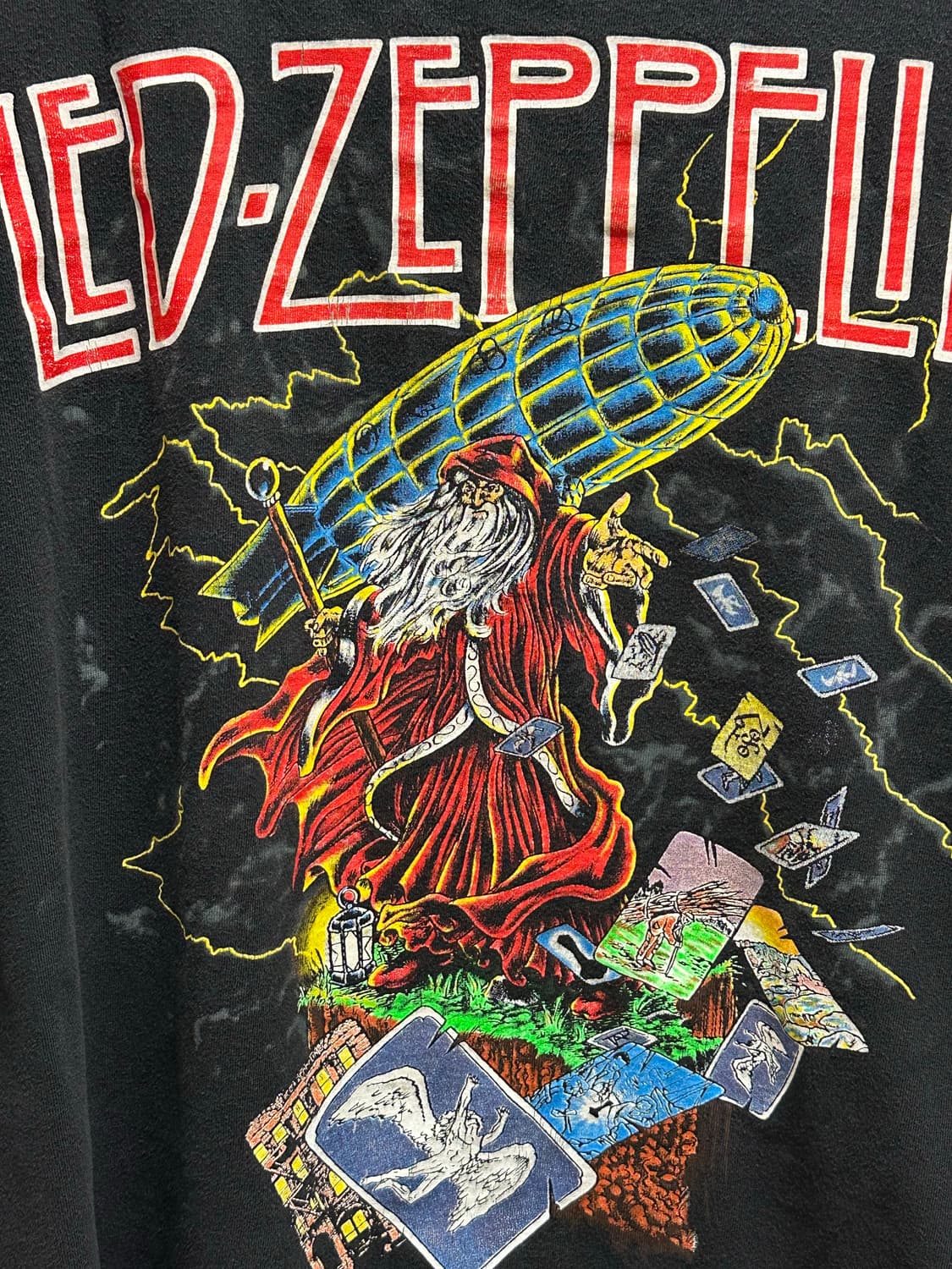 90s Led Zeppelin 빈티지 밴드티 티셔츠 XL 상품이미지3