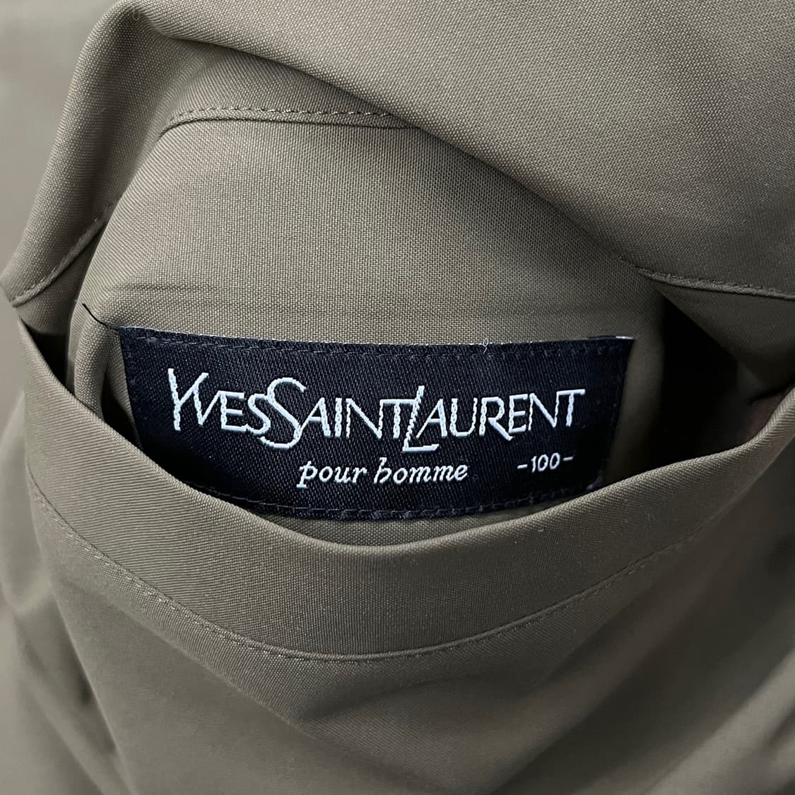 [정품/100] YSL 입생로랑 체크 패턴 양면 자켓 b18 상품이미지7