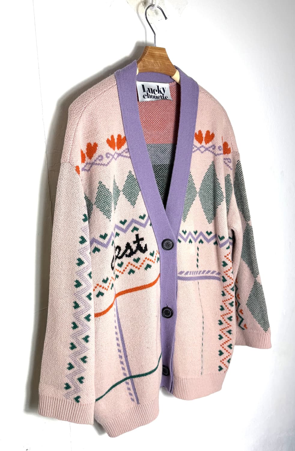 럭키슈에뜨 가디건 카디건 럭키슈에뜨가디건 상품이미지1