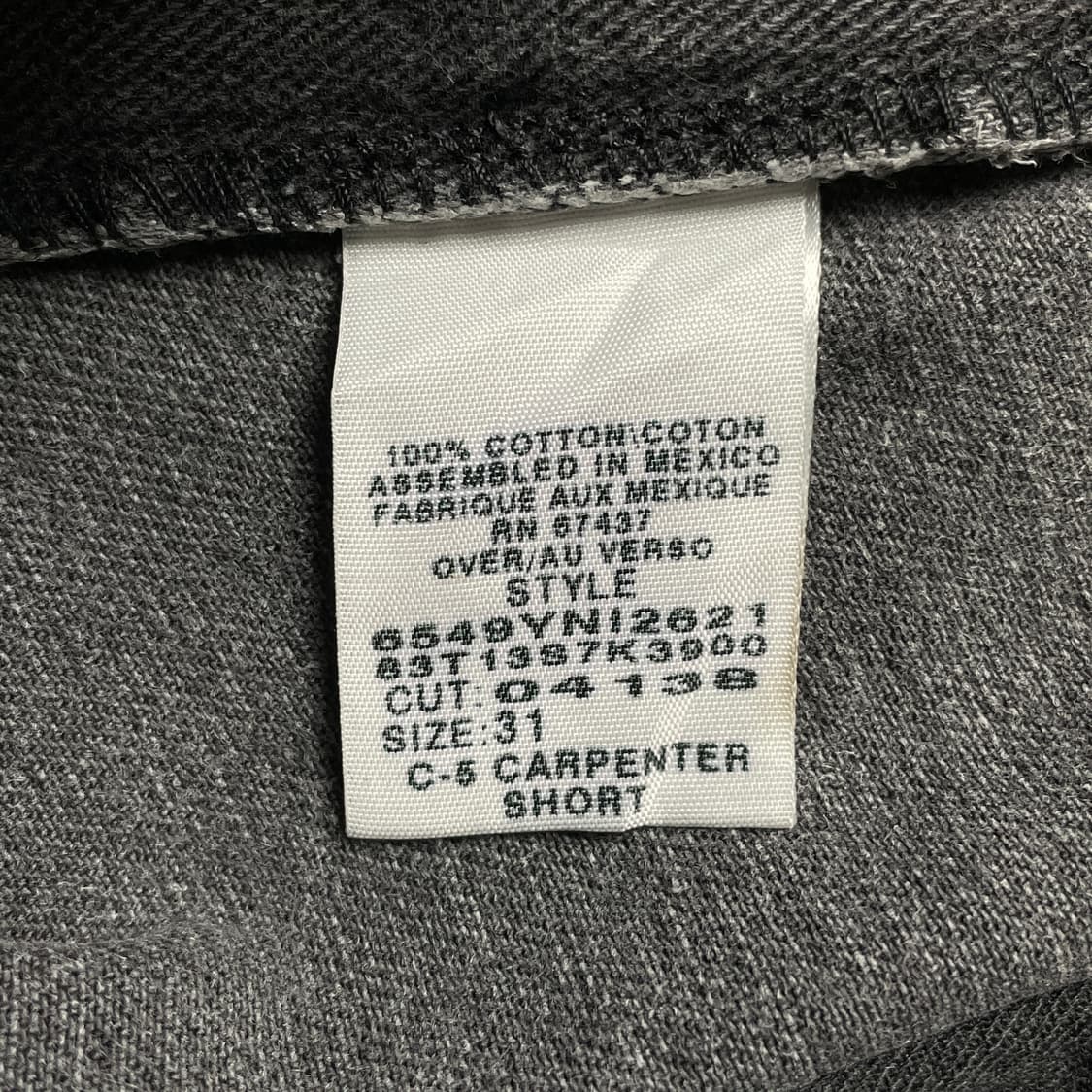 POLO JEANS 00s 폴로진스 카펜터 워크 하프팬츠 A01151 상품이미지10