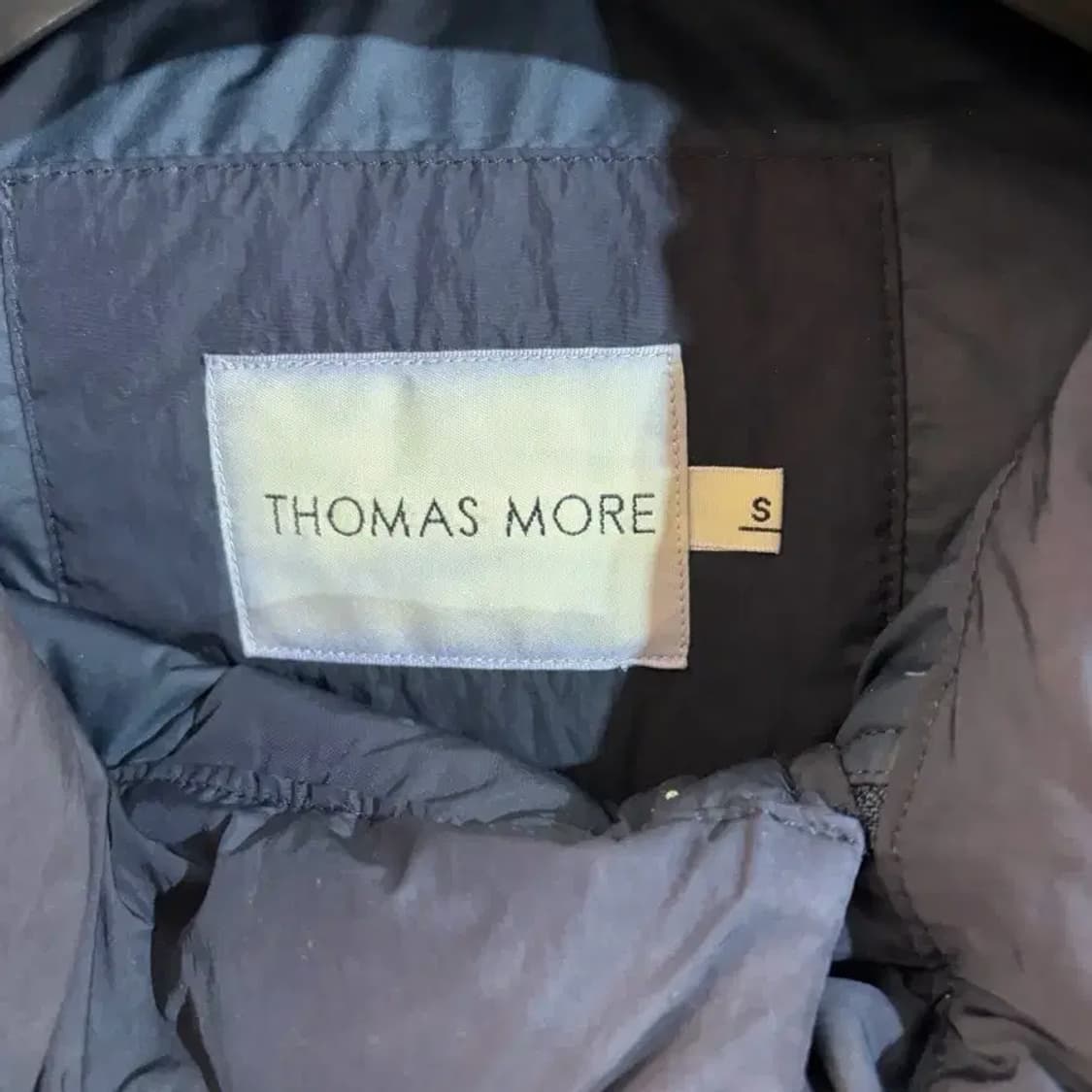 THOMS MORE city short down navy S 상품이미지5