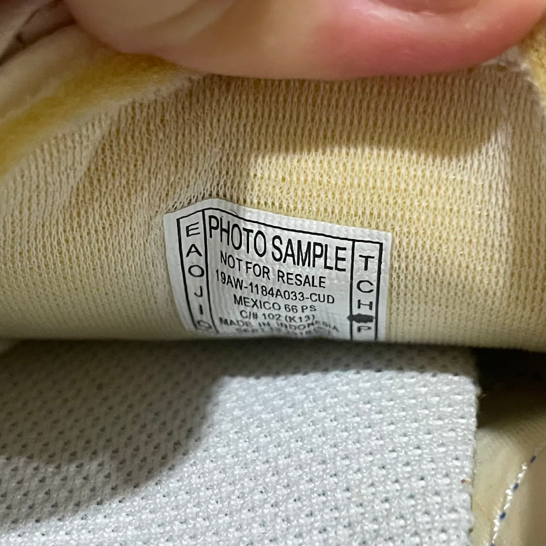 키즈) 오니츠카타이거 벨크로 스니커즈 185mm 상품이미지8