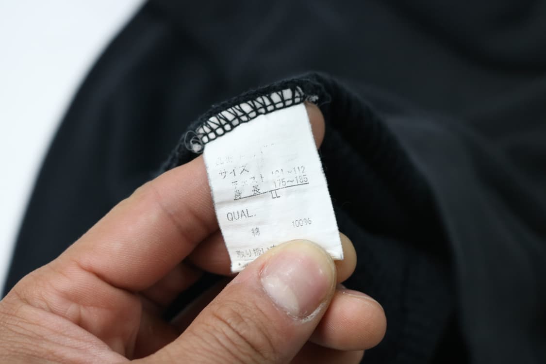 Anti-Label Jean 빈티지 블랙 와플 허니컴 후드 집업 (LL) 상품이미지9