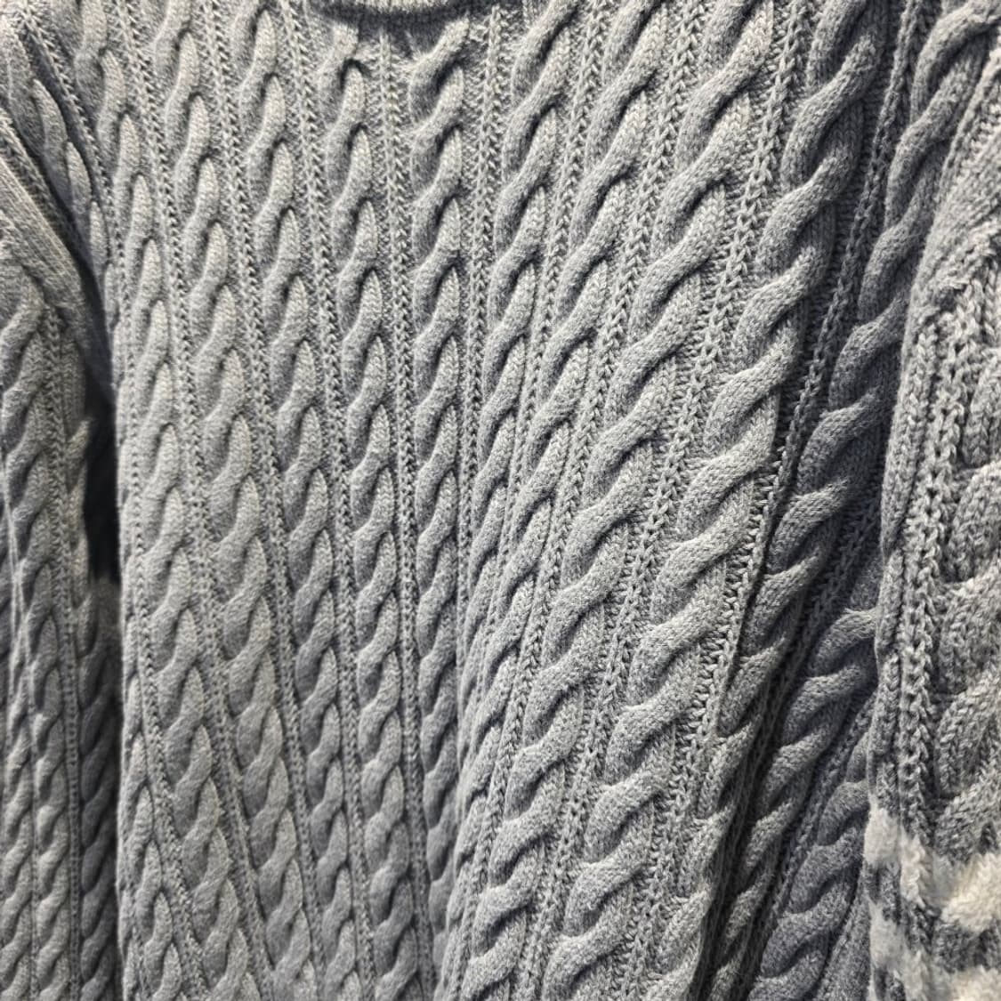 [중고/정품] 톰브라운 아란 케이블 사선 모헤어 울 니트 3 상품이미지3