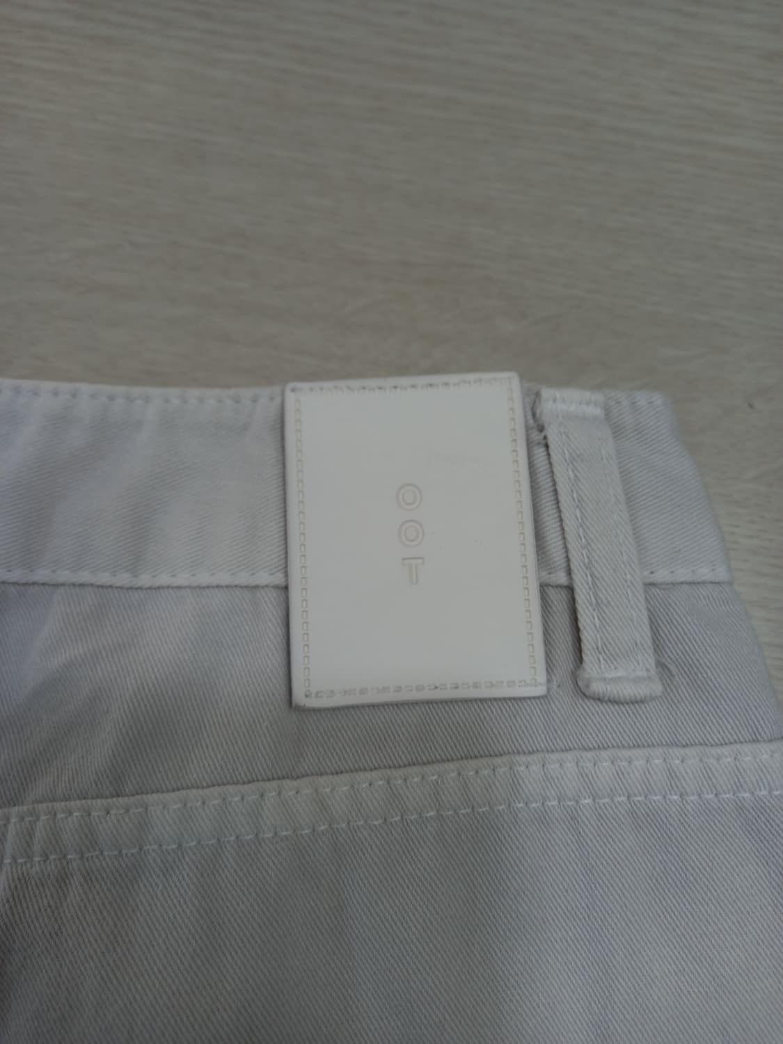 27-28 OOTJ 봄여름용 하이웨이스트 상하스판 와이드진 27-615 상품이미지5