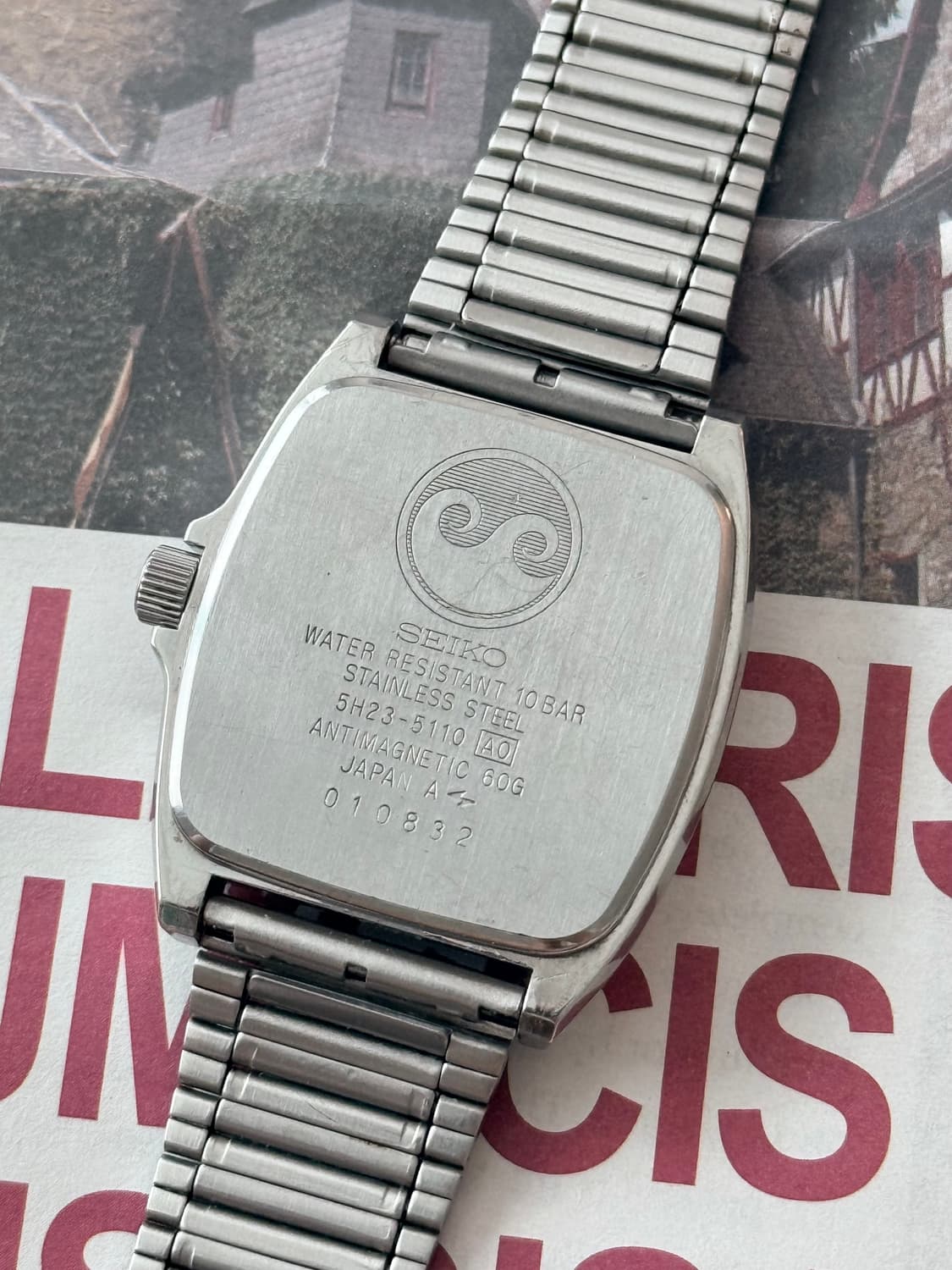 세이코 Seiko Chronos 스퀘어 데이 데이트 상품이미지4