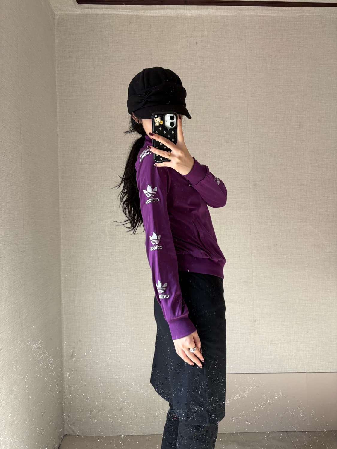 아디다스 퍼플 실버 져지 상품이미지2