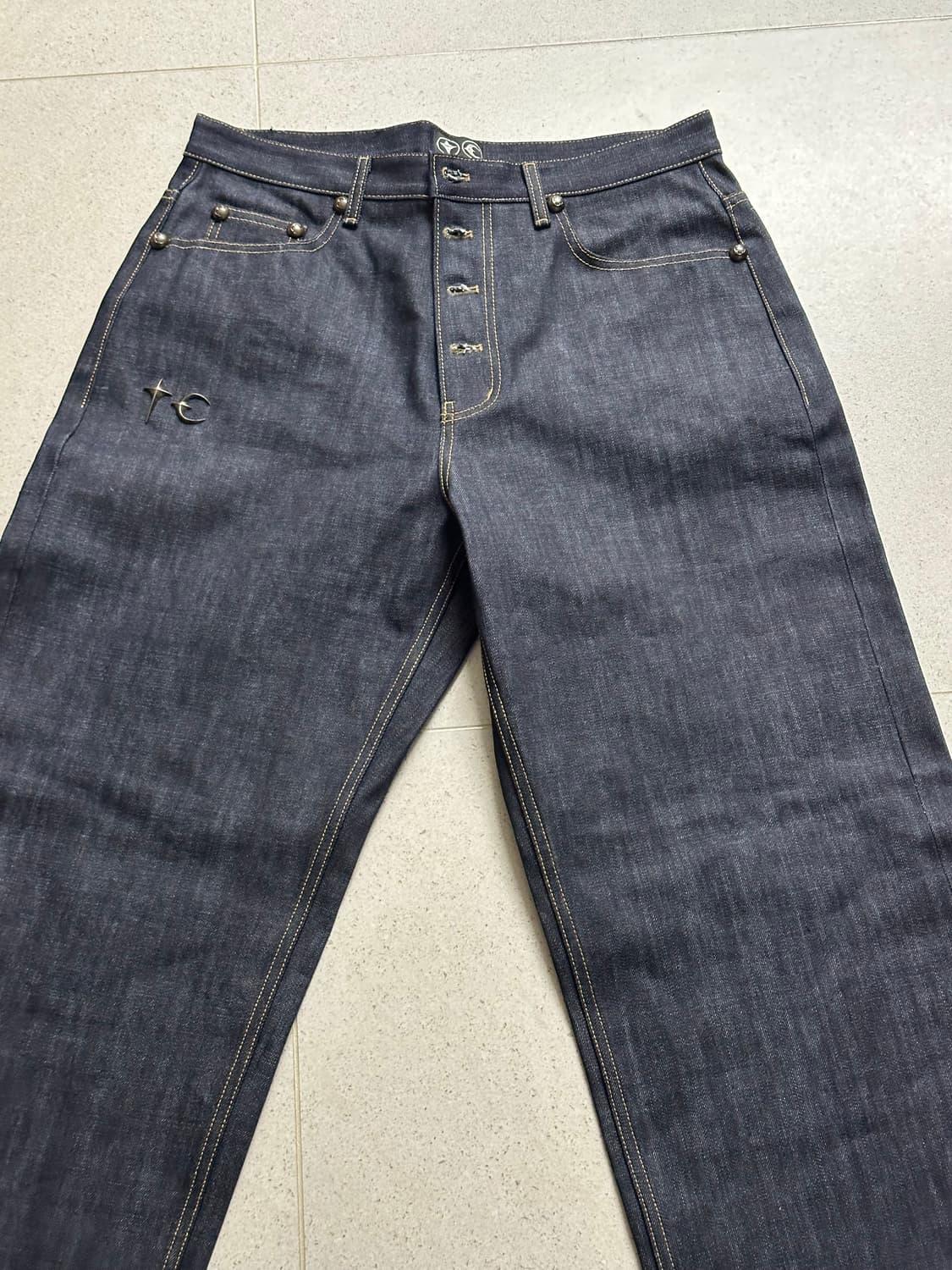 랜드 워페어 데님 팬츠 인디고 상품이미지3