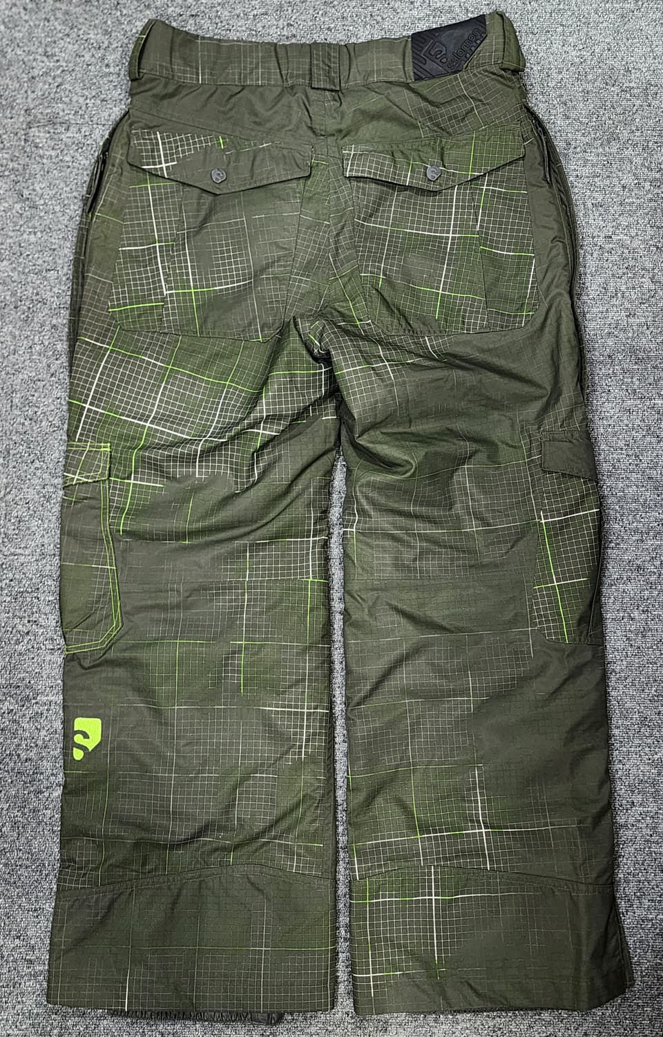 살로몬 스노우팬츠 스키 보드 팬츠 갱스터 맨 패딩팬츠 바지 S 상품이미지2