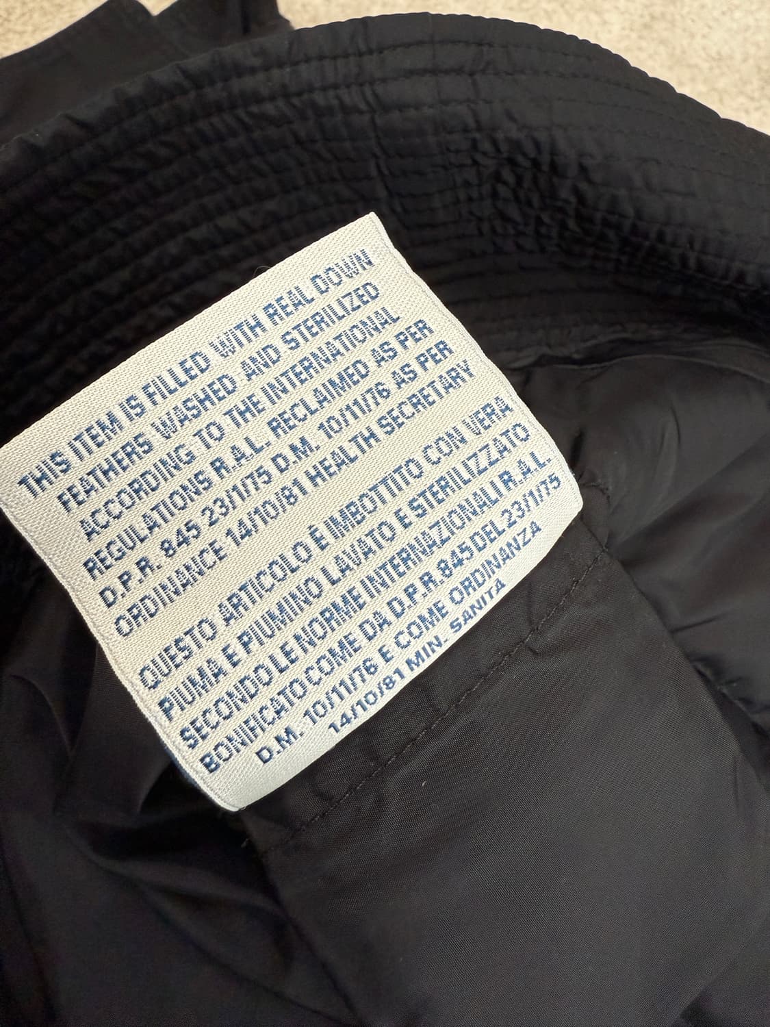 몽클레어 여성 블랙 패딩 자켓 -사이즈 1 -55-66 상품이미지8