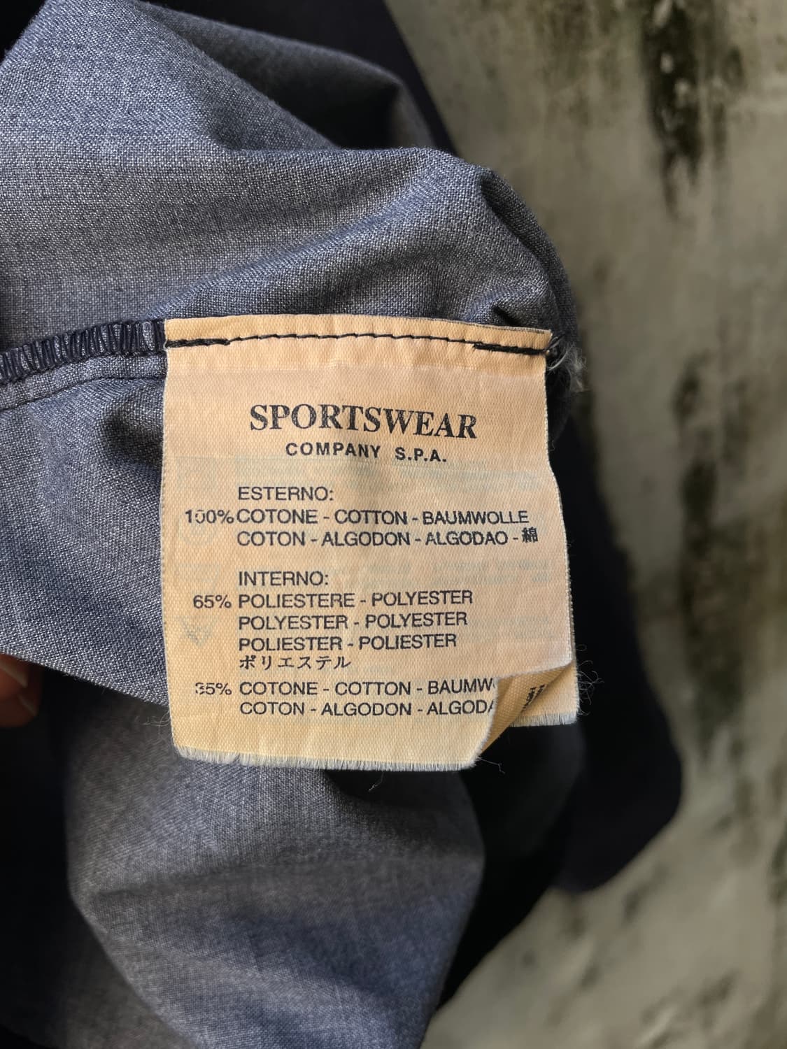 90-00s C.P. Company purple-blue Cotton  상품이미지7