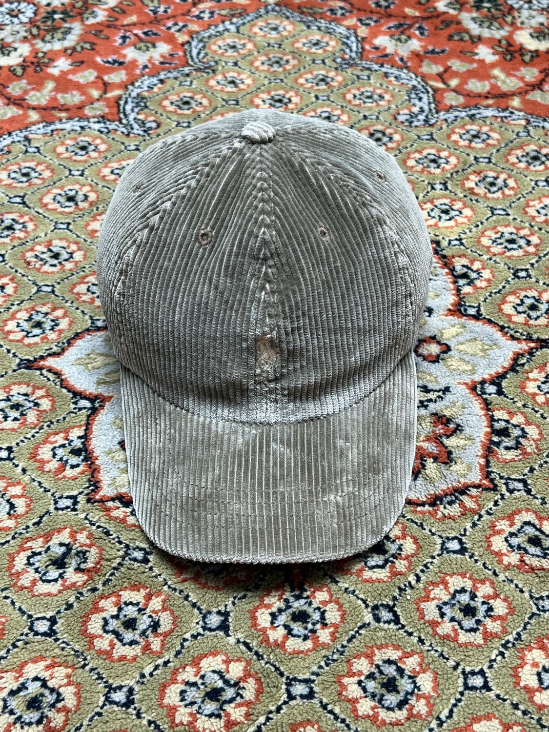 폴로 랄프로렌 코듀로이 볼캡 카키베이지 상품이미지1