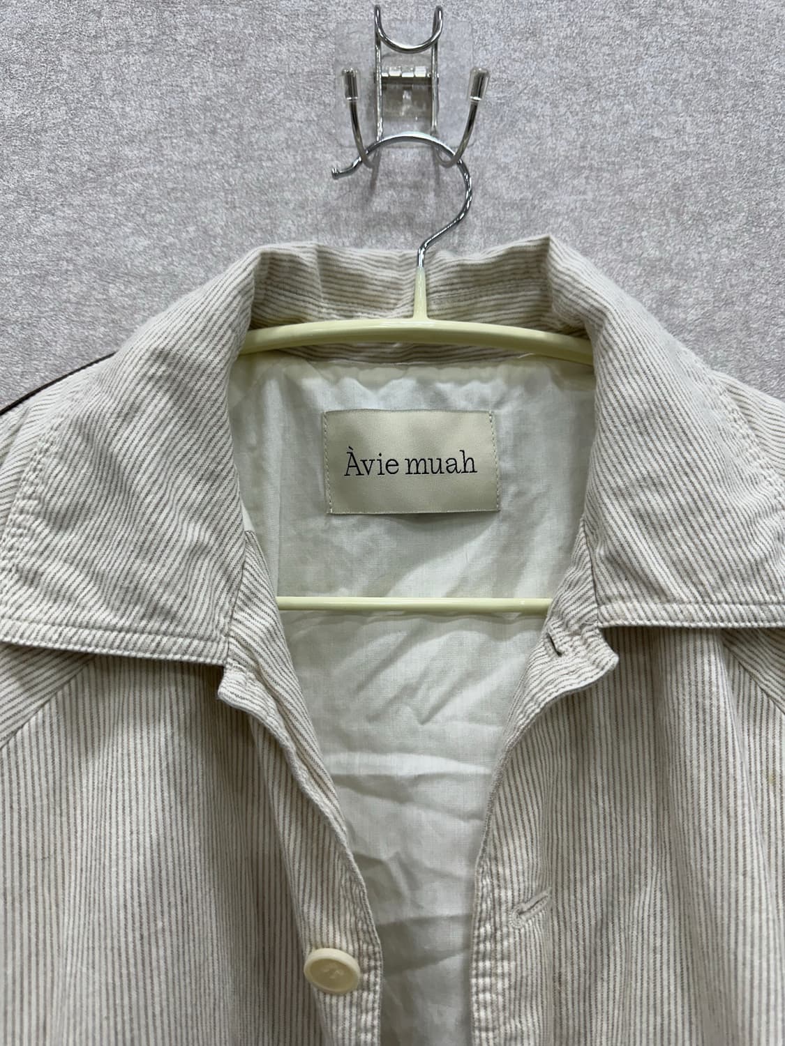 아비에무아 스트라이프 블루종 상품이미지5