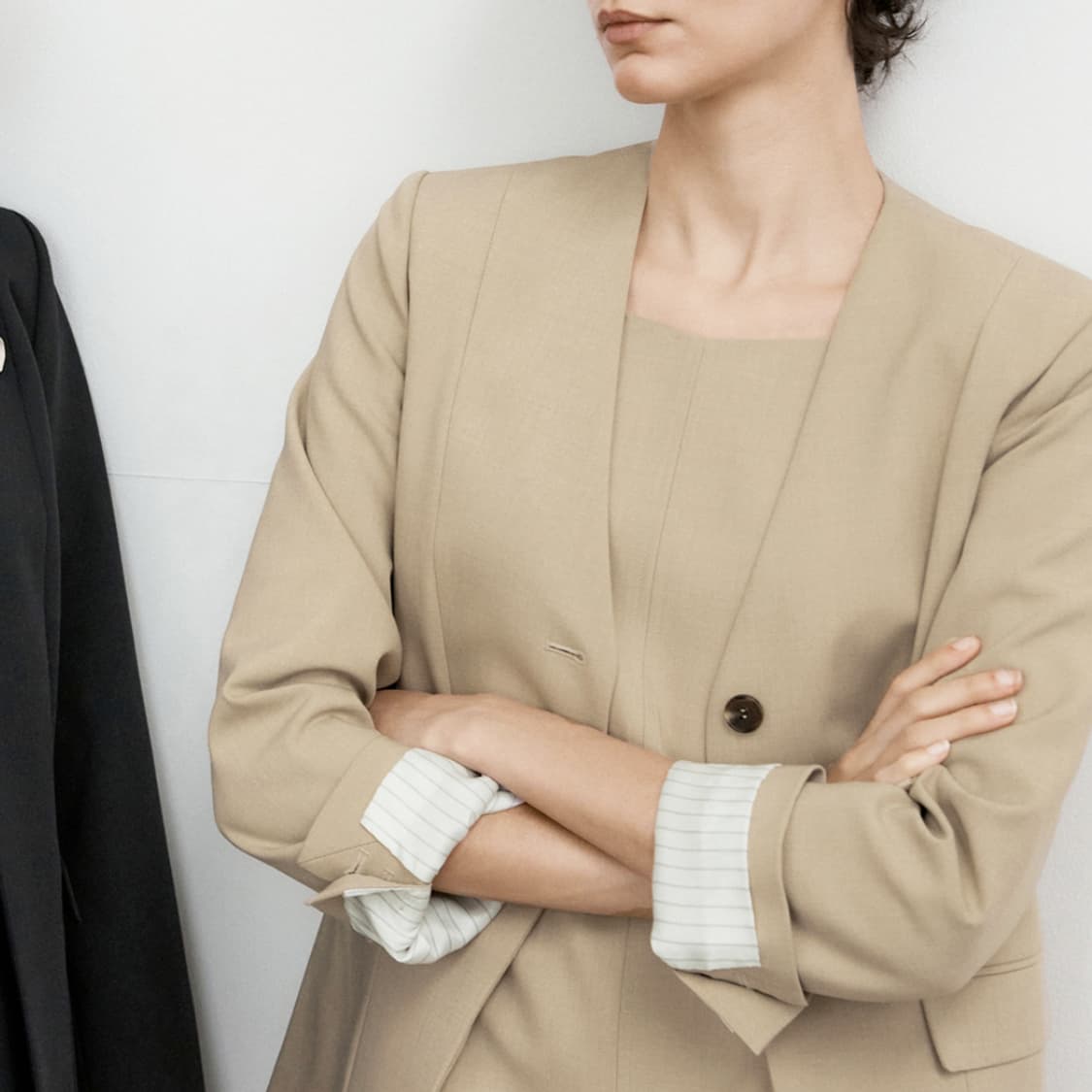 오떼뜨(octette) HAIM 벨티드자켓 프리사이즈 새상품 상품이미지4