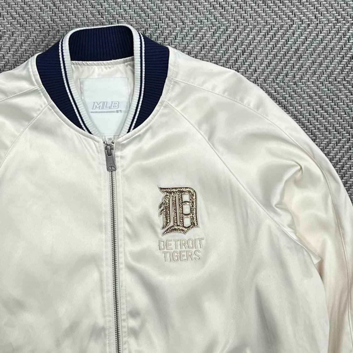 MLB 타이거 자수 블루종 v0893 상품이미지5