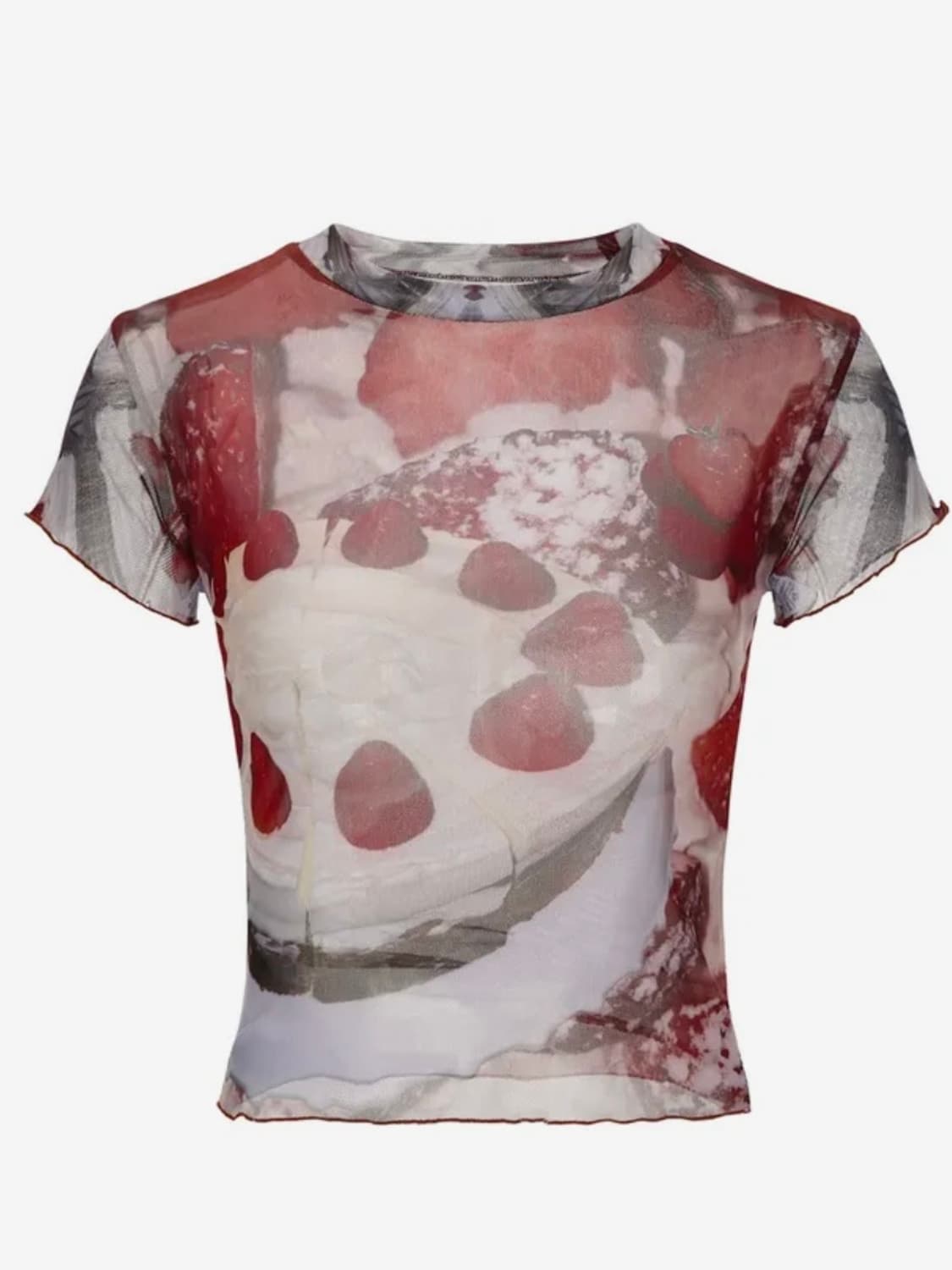 클럿 스튜디오 스트로베리 망사탑 상품이미지4