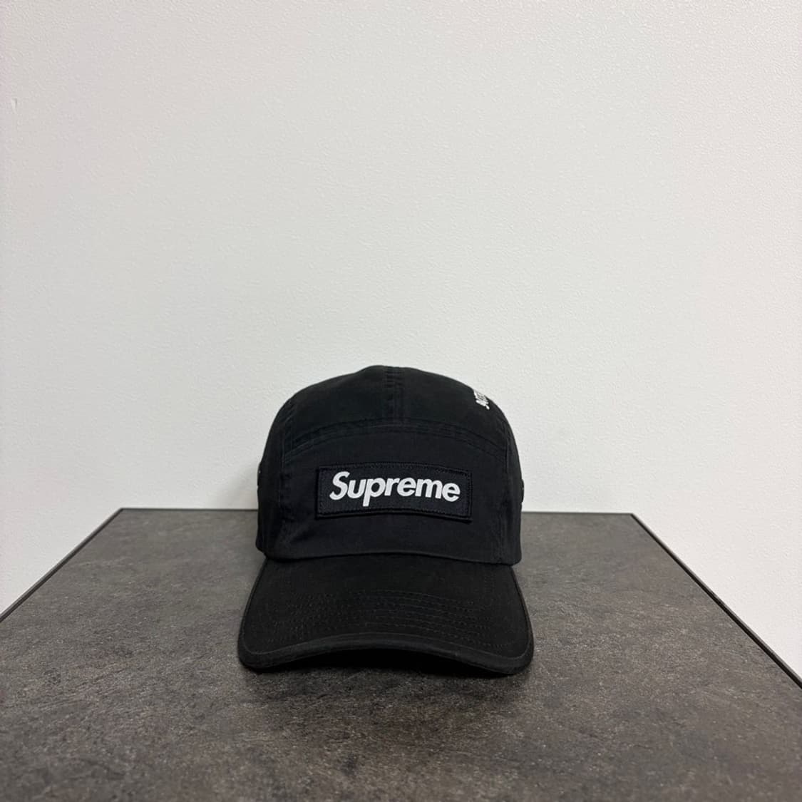(OS) 슈프림 박스로고 캠프캡 모자 21fw 밀리터리 블랙 상품이미지1