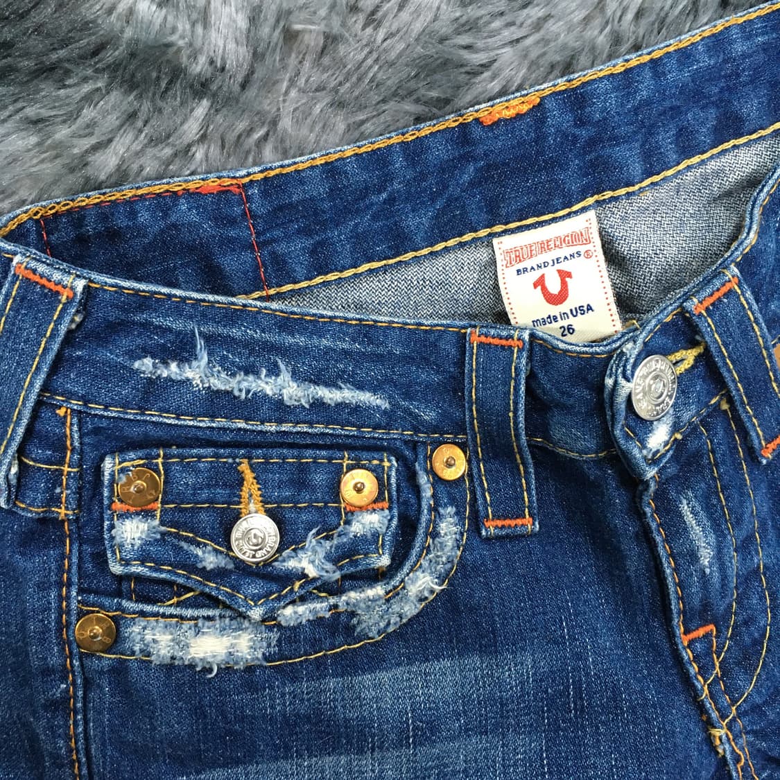 투티/0226 True Religion usa 부츠컷 청바지 로우라이즈 상품이미지2