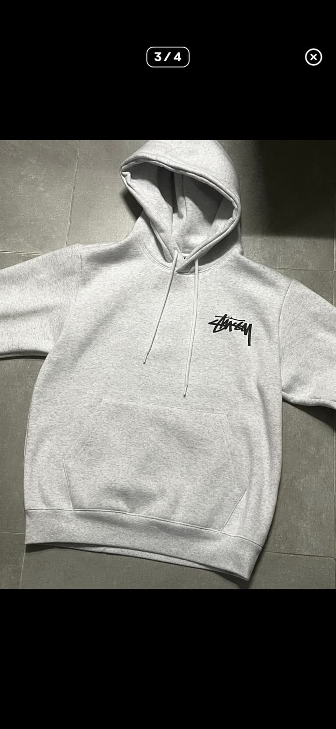 정품 스투시 주사위 후드티 M 사이즈 기모O 상품이미지3