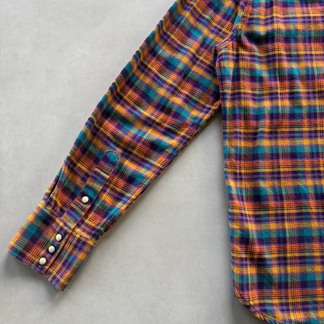 [M]리바이스 Levi's 웨스턴 체크 플란넬 셔츠 상품이미지7