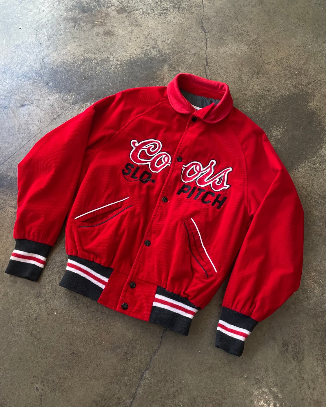 80-90’s Canada corduroy varsity jkt 바시티 상품이미지1