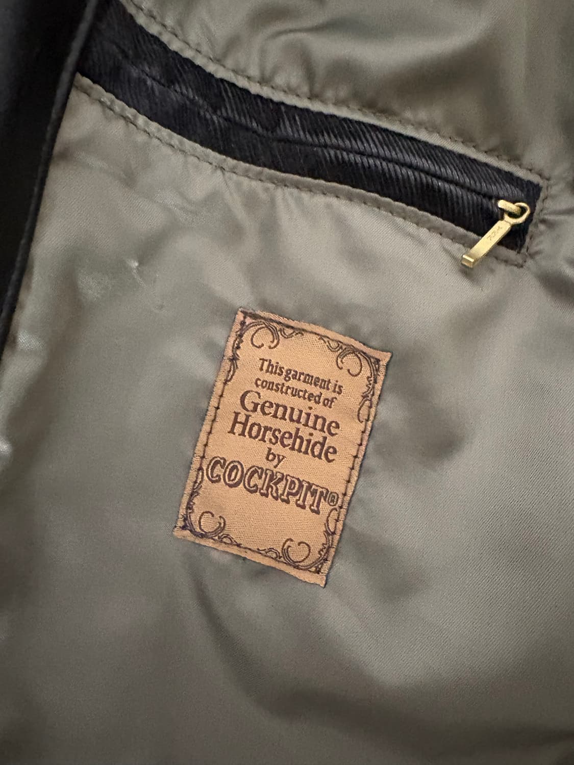 Cockpit usa 미드나이트 라이더 자켓 XL 상품이미지8