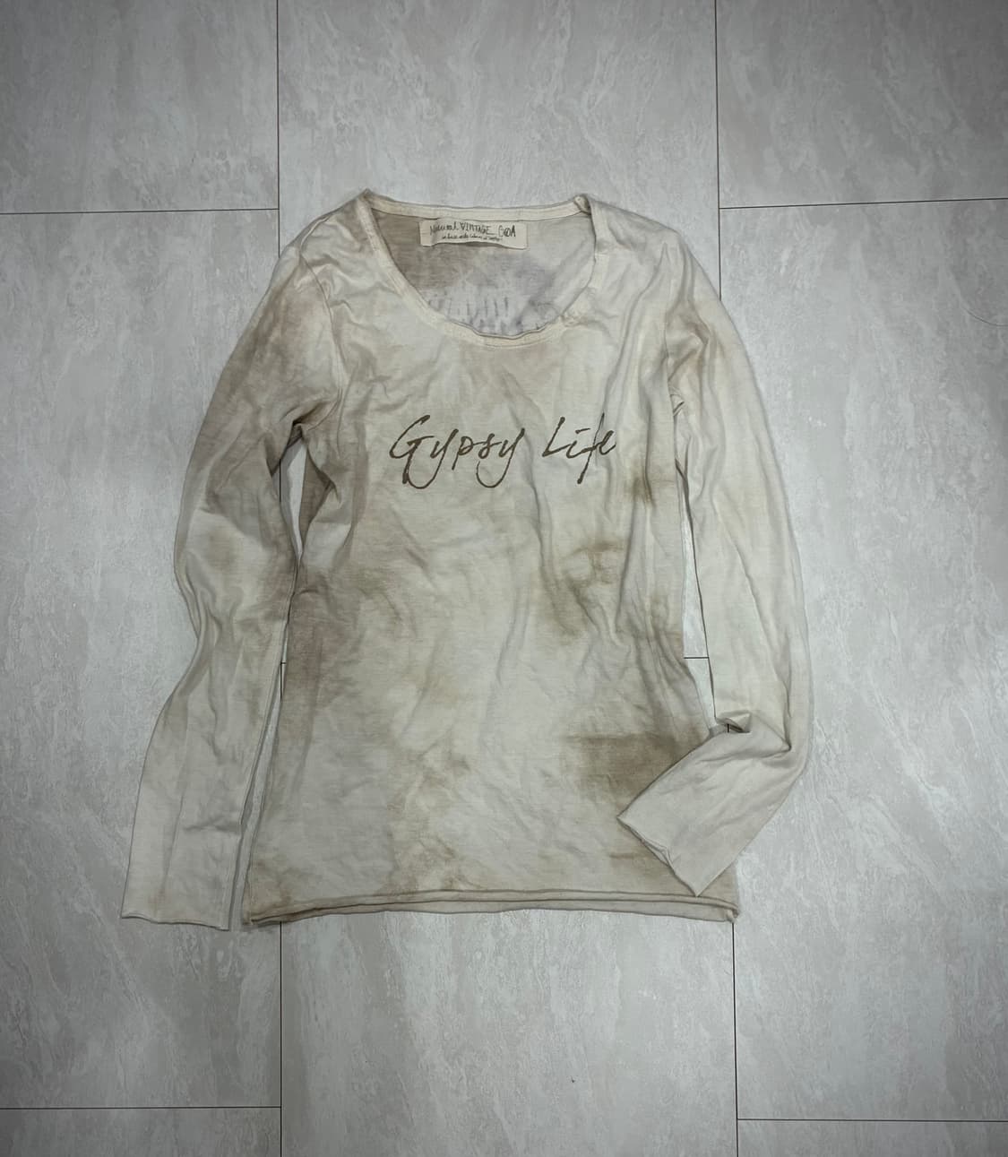 G.O.A 고아 dyed 드림캐쳐 롱슬리브 상품이미지1