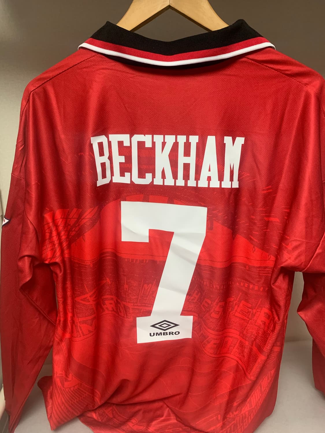 맨체스터 유나이티드 94/96 홈 유니폼 NO. 7 베컴 2XL 상품이미지4