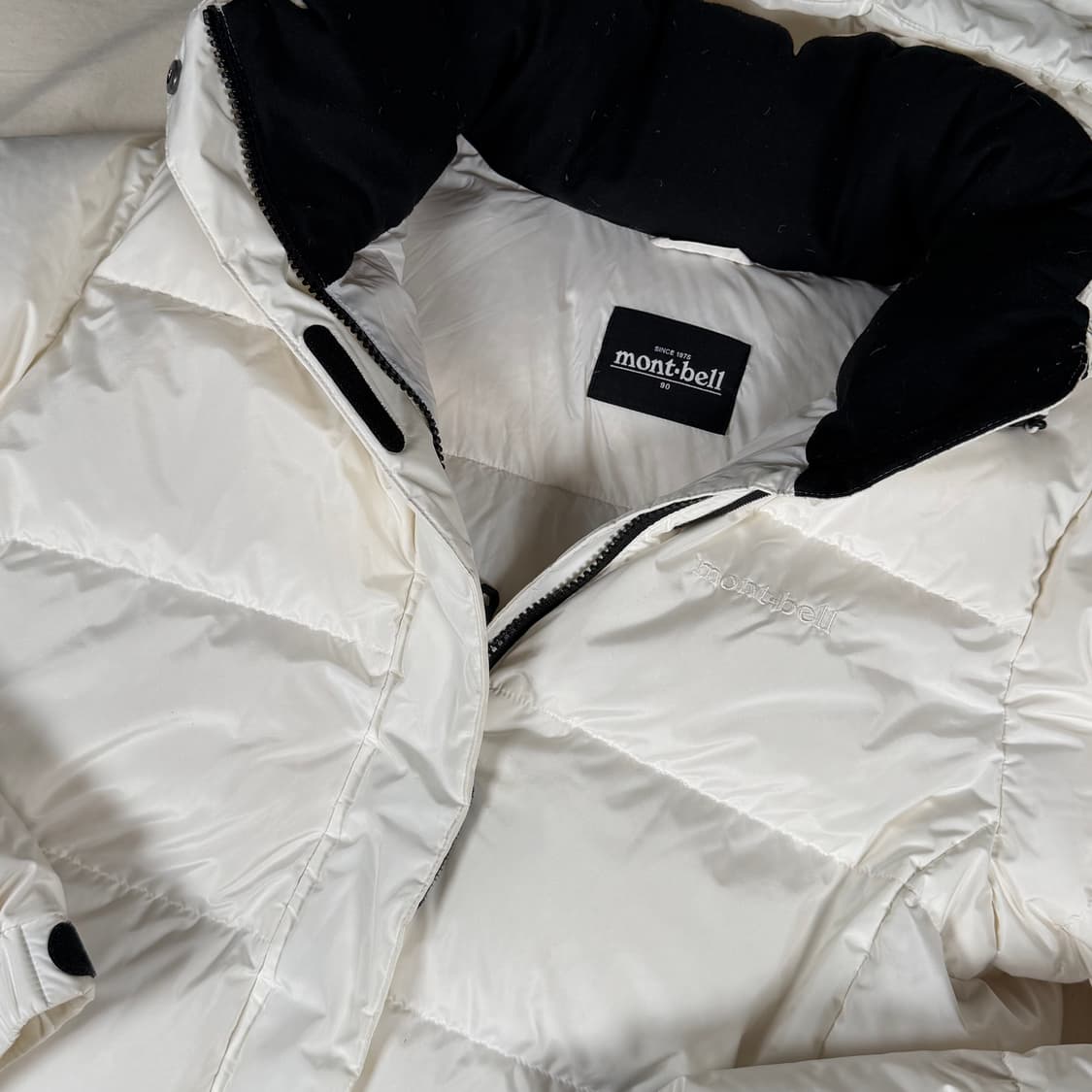 몽벨 구스다운 롱 패딩 상품이미지2