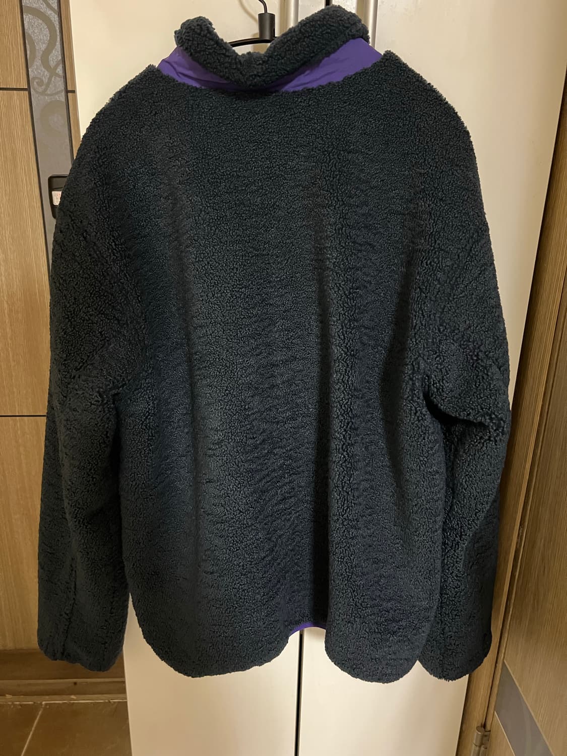 브레인데드 플리스 네이비 m 상품이미지3