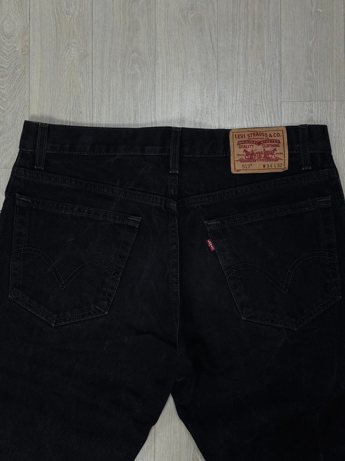 [34/30] 리바이스 517 흑청 블랙 상품이미지1
